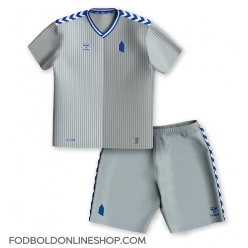 Everton Tredje trøje Børn 2023-24 Kortærmet (+ Korte bukser)
